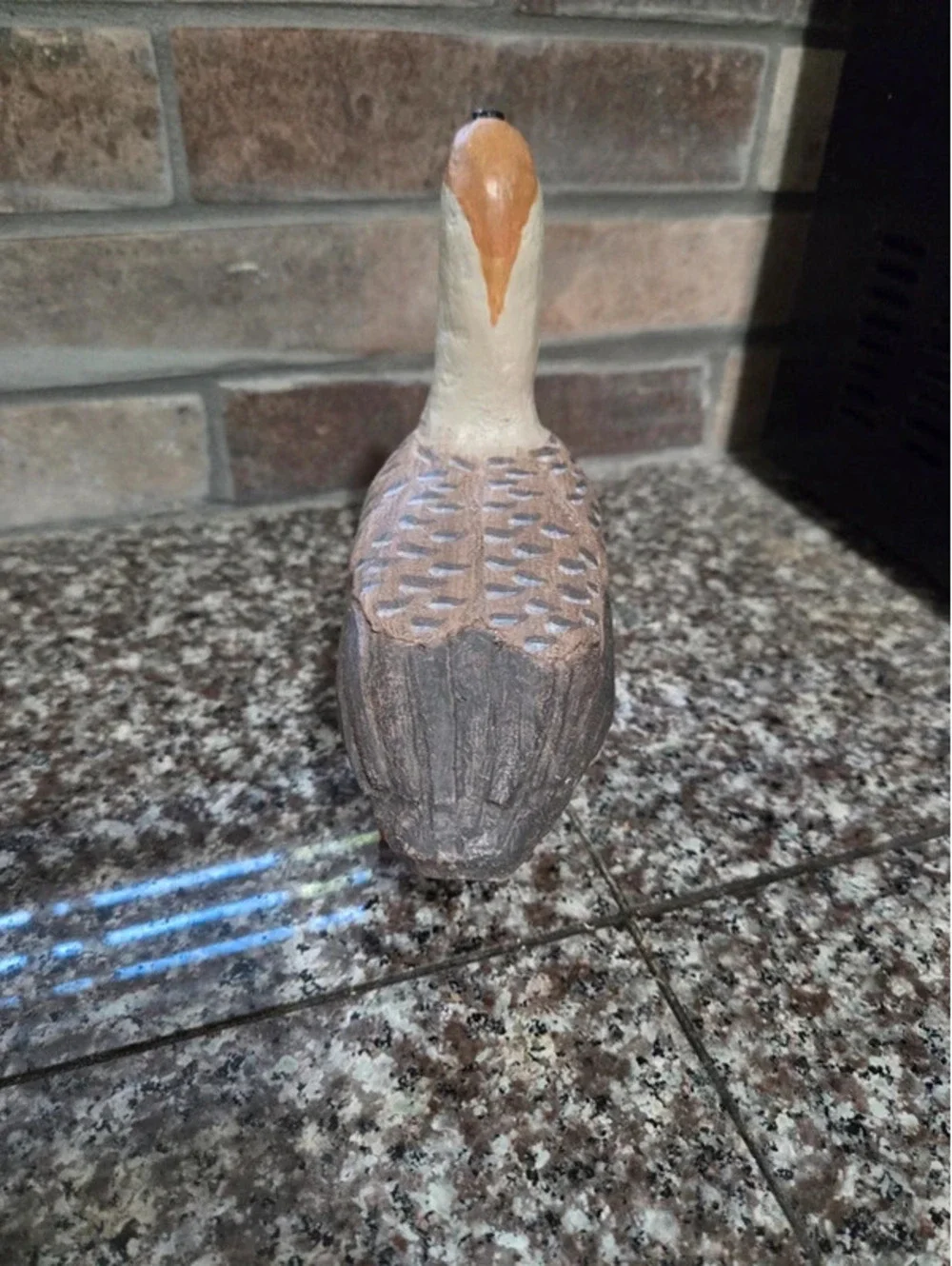 Handcarved Wodden goose